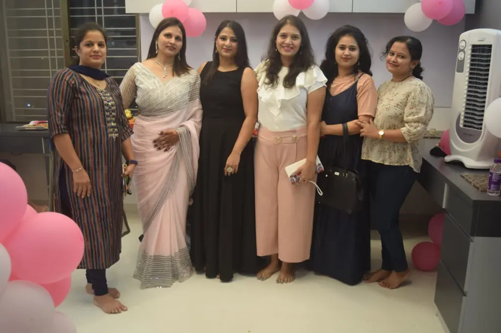 Royal Interiors team at studio event