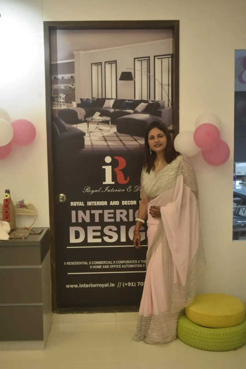 Founder Seema Jalan at studio inauguration